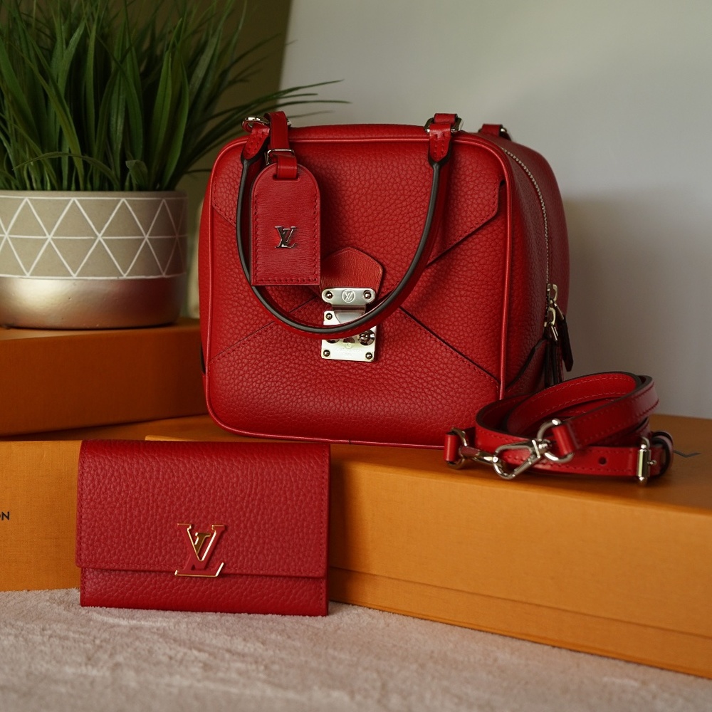 LV - NÉO SQUARE BAG W/ MATCHING WALLET